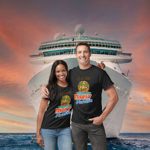 Crucero Familiar al Atardecer Camiseta Negra PERSO