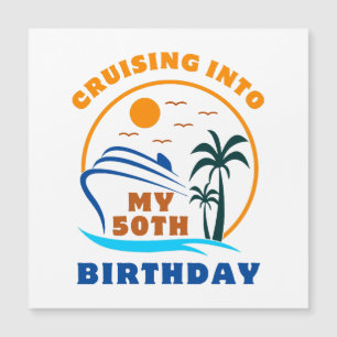 Crucero hacia mi cumpleaños número 50 en barco