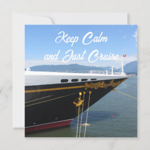 Crucero y mantén la calma 