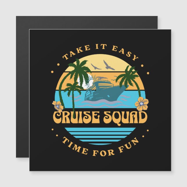 Cruceros Retro Squad de crucero (Anverso/Reverso)