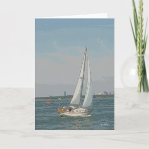 Cruceros - tarjeta en blanco