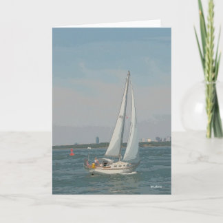 Cruceros - tarjeta en blanco