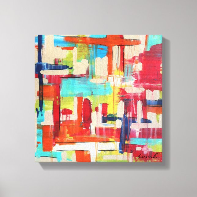 Cruces 12x12 Lienzo envuelto (Anverso)