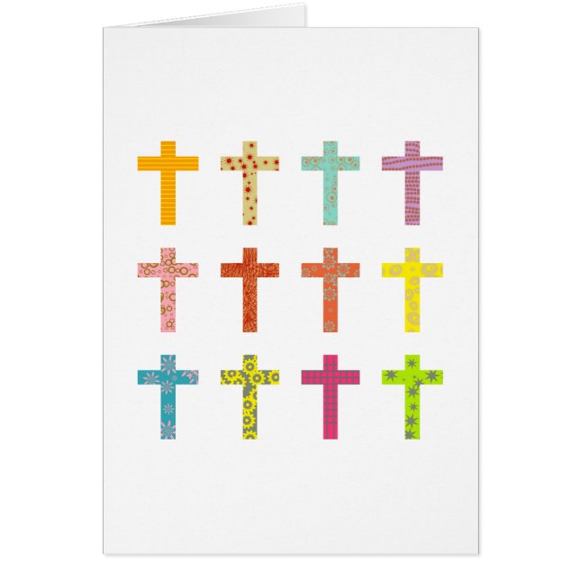 Cruces con patrones (Frente)