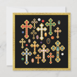 Cruces de Piedras de Nacimiento Falsas y Gemas Sue