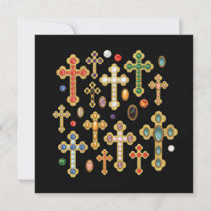 Cruces de Piedras de Nacimiento Falsas y Gemas Sue