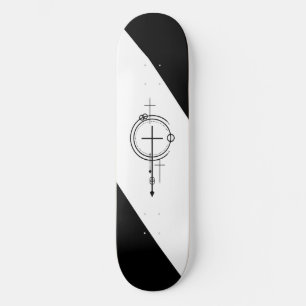 Cruces geométricos de patineta cristianos