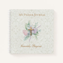 Crucifijo de oro | Flores | Oraciones | Diario