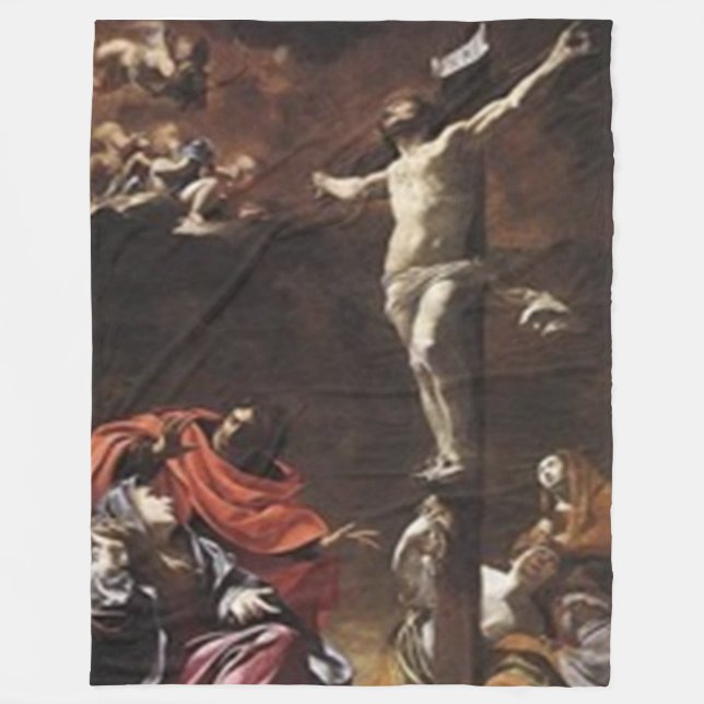 CRUCIFIXATION de la manta del paño grueso y suave (Anverso)