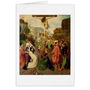 Crucifixión (aceite en el panel)