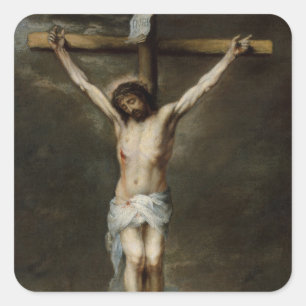Crucifixión de los Pegatinas Jesús