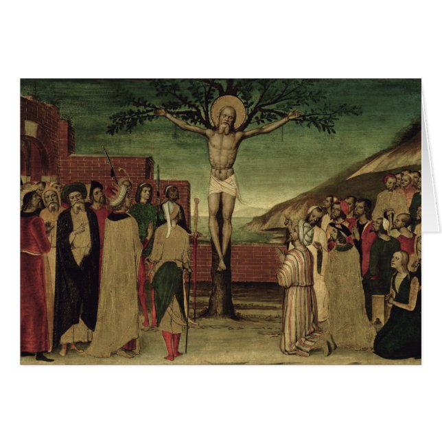 Crucifixión de St Andrew (Anverso (Horizontal))