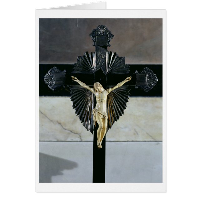 Crucifixión, siglo XVII (marfil) (Frente)