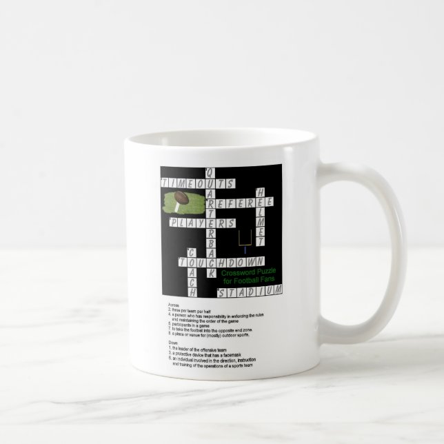 Crucigrama para la taza de los fanáticos del (Derecha)