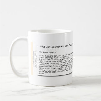 Crucigramas de la taza de café - buques #1