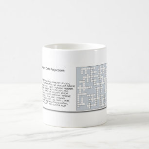 Crucigramas de la taza de café - taza de café de