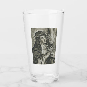 Cruikifixión de Santa Catalina de Siena Arte Noir