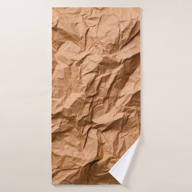 crumpled paper as backgroundabstract, graphic deco (Toalla de baño)