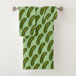 Crunchy Green Kosher Dill Pickle Foodie Print