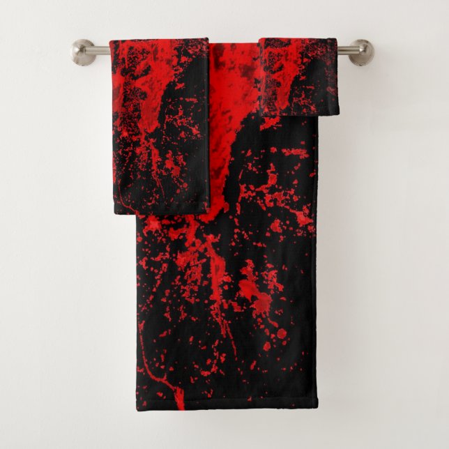 Cruz celta ensangrentada roja (In situ)