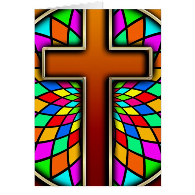 CRUZ CON EL VITRAL (Frente)