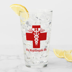 Cruz de Caduceo de Enfermera o Doctor Personalizad