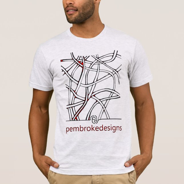 Cruz de Crisis con camiseta negra y roja (Anverso)
