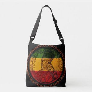 Cruz de Haile Selassie sobre bolsa de cadáveres