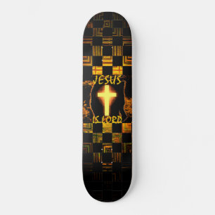 Cruz de Jesucristo es Señor skateboard