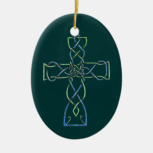 Cruz de Knotwork del Celtic, ornamento