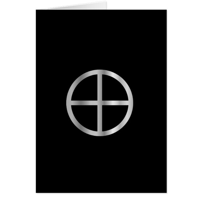 Cruz de Sun del Gnosticism (Frente)