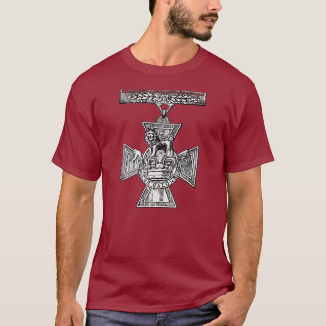 Cruz de Victoria para la camiseta del valor (Anverso)