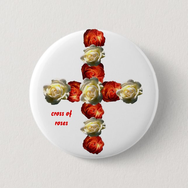 cruz del botón de los rosas (Anverso)