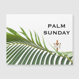 Cruz del Domingo de Ramos con Palma Verde