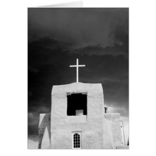 Cruz en la iglesia más antigua, San Miguel, Santa