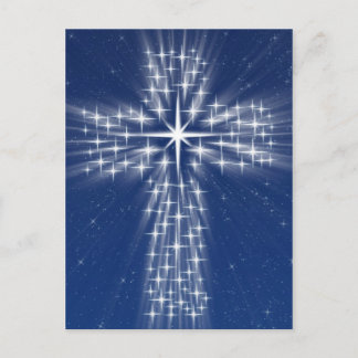 Cruz Estrella #6 - Azul vertical postal