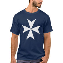 Cruz maltesa #1 camiseta