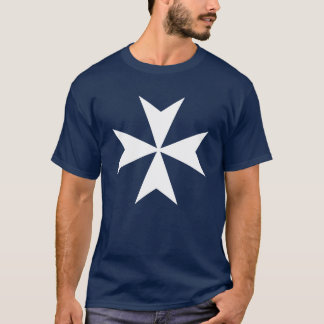 Cruz maltesa #1 camiseta