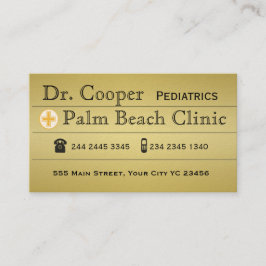 Cruz moderna de la cita de la clínica del médico