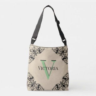 Cruz Monogramada de personalizable - Bolsa de toca