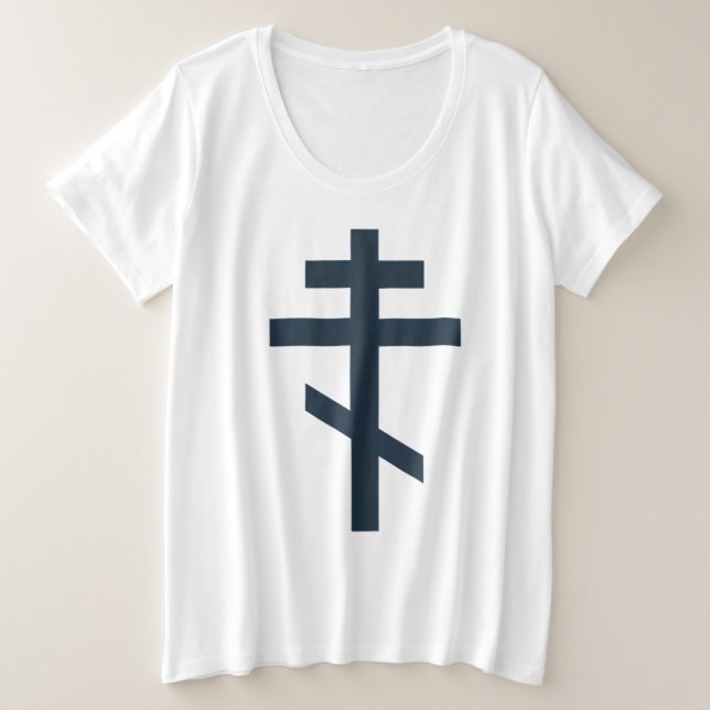 Cruz ortodoxa rusa (Anverso del diseño)