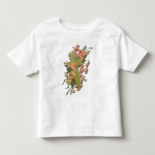Cruz religiosa de Pascua Camisa de niño blanco Uni