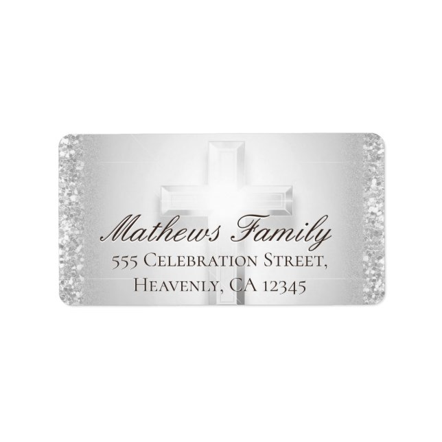 Cruz Rosa | Etiqueta (Frente)