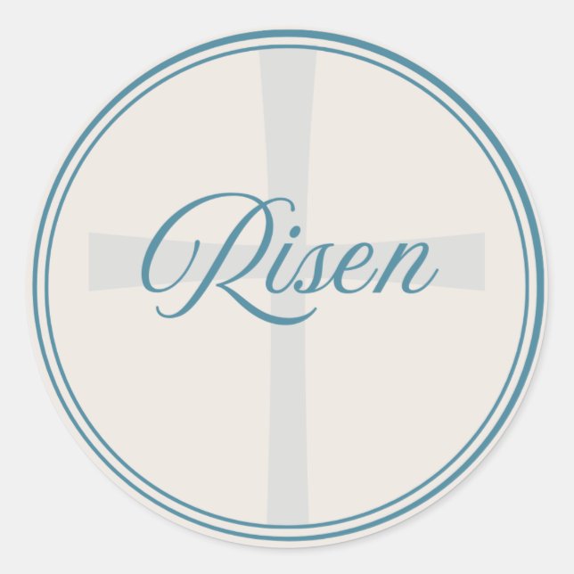 Cruz vertical - Sello de descarga grande (Anverso)