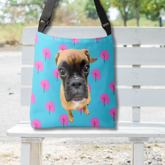 Cruzado Adorable bolso de amor de perro de boxeador de bol (Subido por el creador)