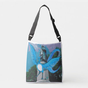 Cruzado Bolso azul del pájaro