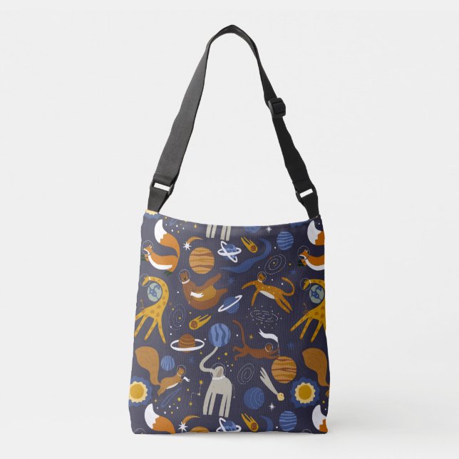 Cruzado Bolso bandolera Animals Outer Space (Anverso)