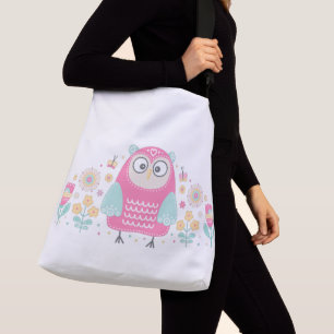 Cruzado Bolso bandolera con estampado integral (grande)