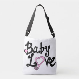 Cruzado Bolso bandolera con estampado integral (mediano)