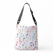 Bolso bandolera con estampado integral (mediano)